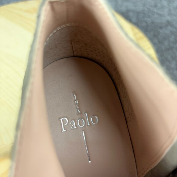 Linea Paolo Hidden Wedge Heel Shoe Felicia Womens Size 11 Suede Brown Ankle Boot - Picture 7 of 9